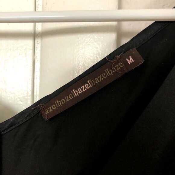 Black silk Hazel dress Y2K Whimsigoth - Picture 10 of 13